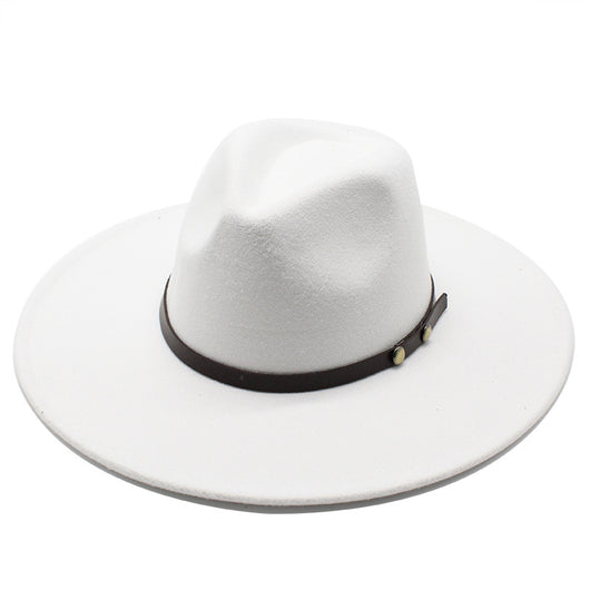 Sombrero Jazz de Ala Ancha Estilo Europeo para Hombre y Mujer - Lana Premium Otoño Invierno - Image 14