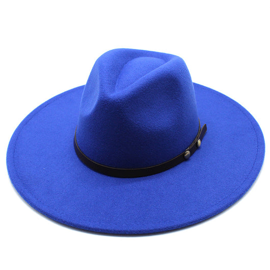 Sombrero Jazz de Ala Ancha Estilo Europeo para Hombre y Mujer - Lana Premium Otoño Invierno - Image 16