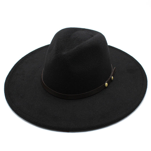 Sombrero Jazz de Ala Ancha Estilo Europeo para Hombre y Mujer - Lana Premium Otoño Invierno - Image 10