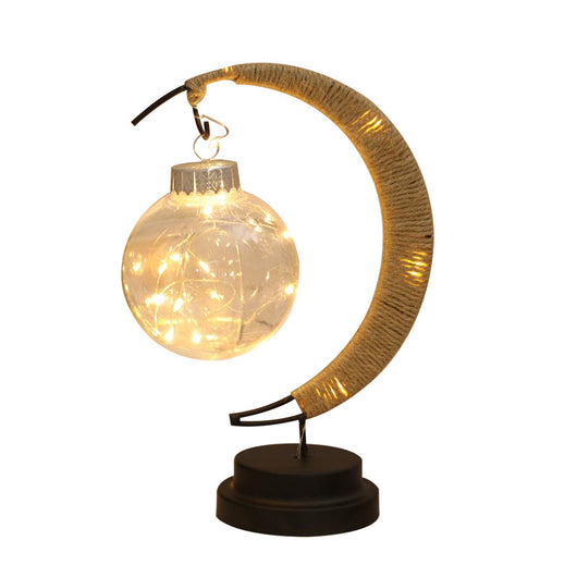 Lámpara Decorativa Forma Luna para Dormitorio - Luz Nocturna LED - Image 9