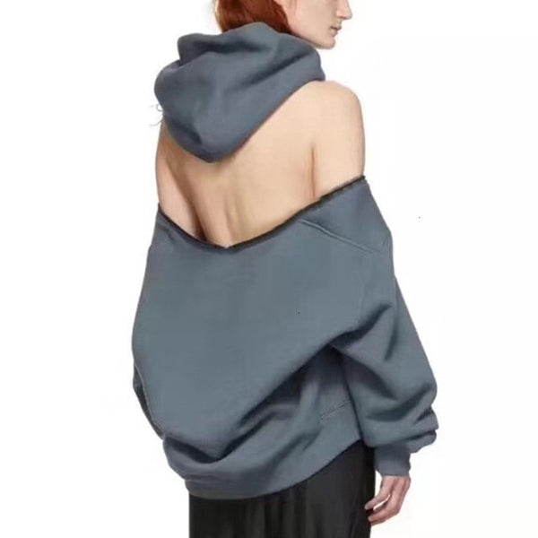 Suéter Reversible Halter Escotado para Mujer