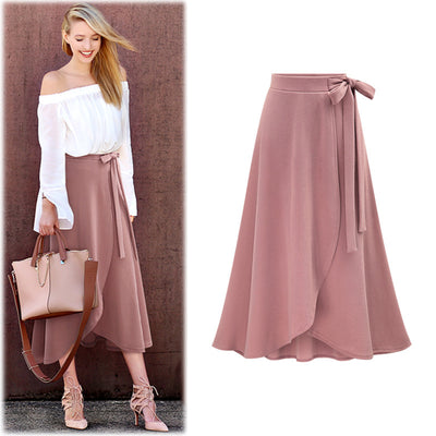 Falda Asimétrica Cintura Alta para Mujer - Colección Otoño - Image 8