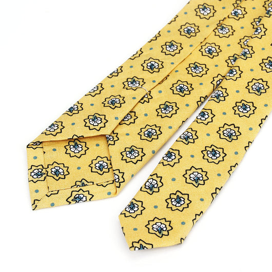 Corbata de Algodón con Estampado Moderno para Hombre - Image 6