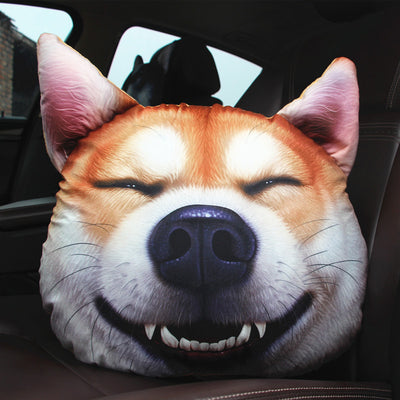 Almohada de Cabeza de Perro Molesto - Diseño Divertido y Relajante - Image 22