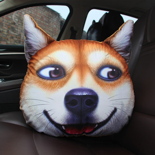 Almohada de Cabeza de Perro Molesto - Diseño Divertido y Relajante - Image 5