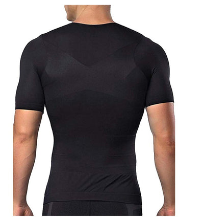 Playera Moldeadora de Torso Corta - Control de Abdomen - Image 4