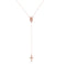 Fashion New Fashion Pendant Necklace Rose Dorado