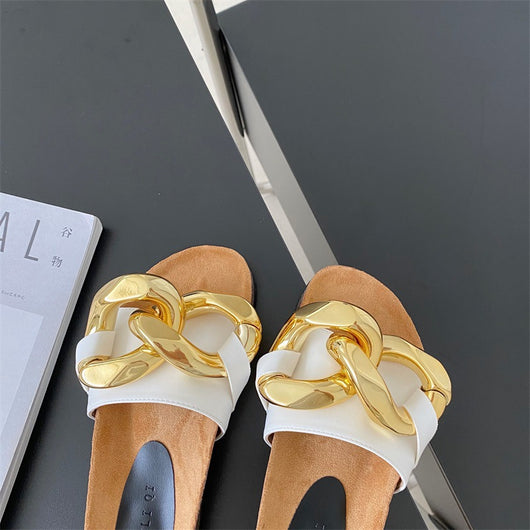 Pantuflas Baotou de Suela Plana para Mujer - Comodidad sin Esfuerzo - Image 8
