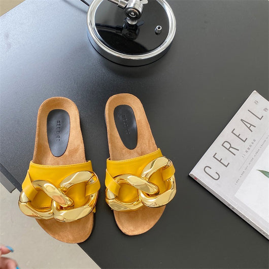 Pantuflas Baotou de Suela Plana para Mujer - Comodidad sin Esfuerzo - Image 11