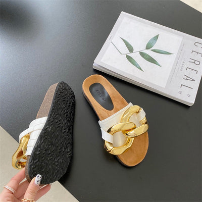 Pantuflas Baotou de Suela Plana para Mujer - Comodidad sin Esfuerzo - Image 3