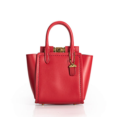 Bolsa Tote para Mamá de Cuero Genuino con Costuras Reforzadas - Image 9