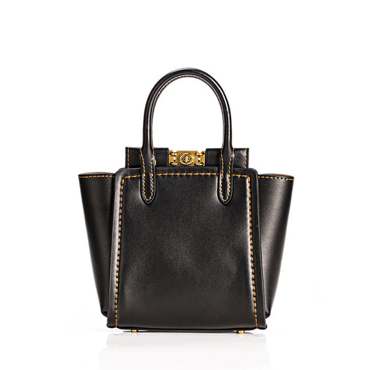 Bolsa Tote para Mamá de Cuero Genuino con Costuras Reforzadas - Image 10