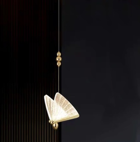 Lámpara Colgante de Mariposas - Iluminación Artística para Sala y Recámara - Image 6