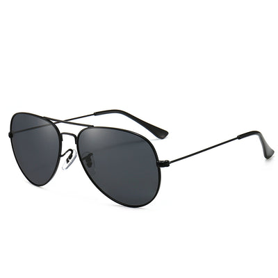 Gold-framed aviator sunglasses with pink mirrored lenses on a white background. - Image 7