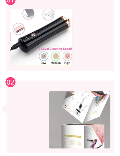 Limpiador Eléctrico de Brochas de Maquillaje - Image 10