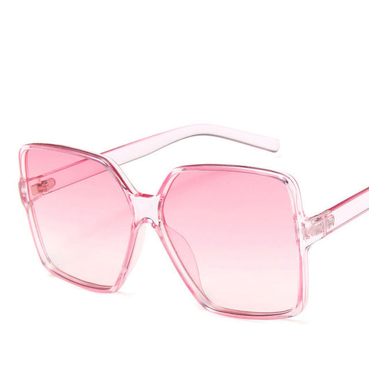 Trendy oversized sunglasses with black and tortoiseshell frames and gradient grey lenses, angled on a white background. - Image 12