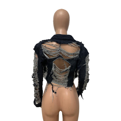 Minifalda Denim Corta Estilo Europeo y Americano - Image 13