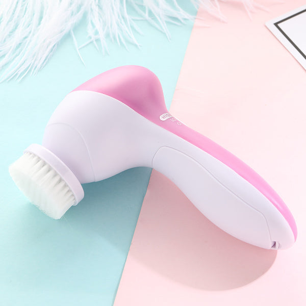 Limpiador Facial Rotatorio 5 en 1 con Tecnología Eléctrica