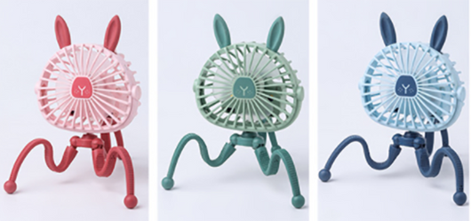 Ventilador Portátil Recargable USB para Cochecito, Cuna y Auto - Image 9