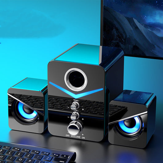 Barra de Sonido Bluetooth Compacta para Computadora de Escritorio - Image 9