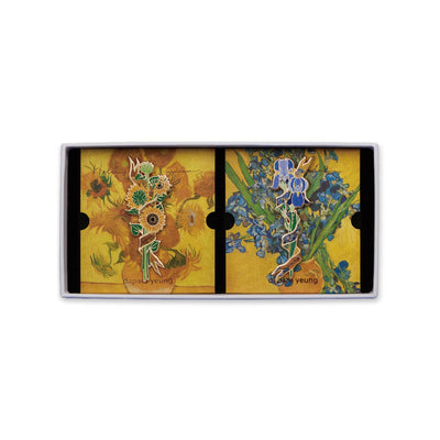 Broche Girasoles de Van Gogh - Joya Diseñadora Original para Parejas y Regalos Especiales - Image 6
