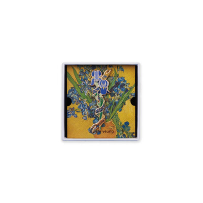 Broche Girasoles de Van Gogh - Joya Diseñadora Original para Parejas y Regalos Especiales - Image 2