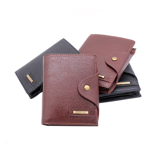 Billetera Vertical con Hebilla para Hombre y Monedero de Cuero para Mujer - Image 3