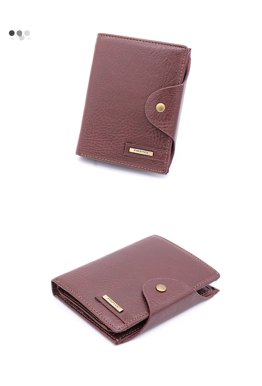 Billetera Vertical con Hebilla para Hombre y Monedero de Cuero para Mujer - Image 2