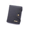 Billetera Vertical con Hebilla para Hombre y Monedero de Cuero para Mujer
