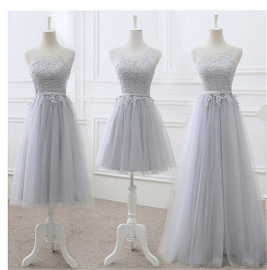 Vestido Largo de Dama de Honor - Elegancia para Grupos de Hermanas - Image 5