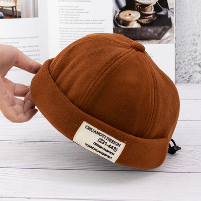 Gorra de Cuero Gamuza con Parche Suave - Estilo Landlord Premium - Image 13