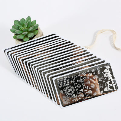 Placa de Acero para Estampado de Uñas - Kit Profesional de Diseño - Image 3