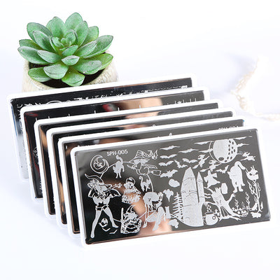 Placa de Acero para Estampado de Uñas - Kit Profesional de Diseño - Image 2