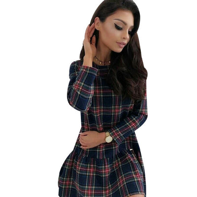Falda Midi Cuadros Delgada para Mujer - Diseño Elegante y Versátil - Image 3