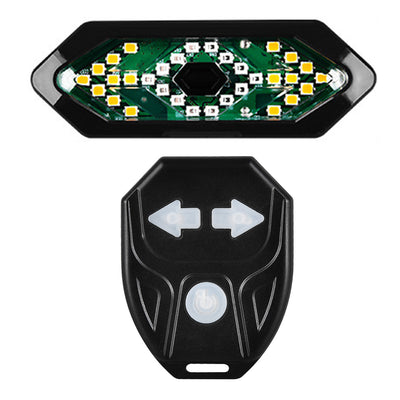 Luz Trasera Inteligente para Bicicleta con Control Remoto, Claxon y Carga USB - Image 14