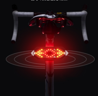 Luz Trasera Inteligente para Bicicleta con Control Remoto, Claxon y Carga USB - Image 3