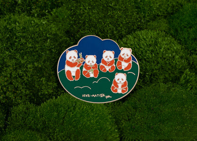 Broche Brutalista Oso Panda - Joya Artesanal Edición Museo - Image 5