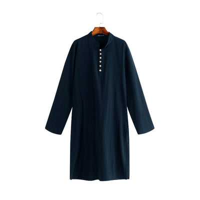 Túnica Larga Árabe Clásica para Hombre - Ropa Musulmana Elegante - Image 13