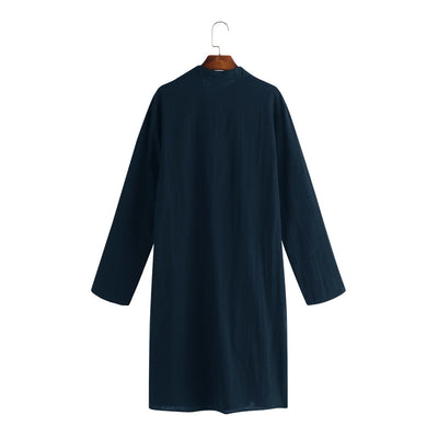 Túnica Larga Árabe Clásica para Hombre - Ropa Musulmana Elegante - Image 6