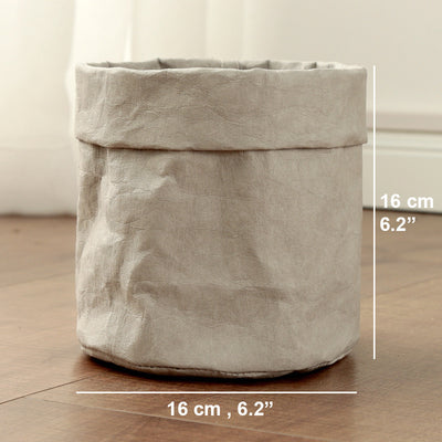 Cesta de Almacenamiento Kraft Vintage para Escritorio - Image 10