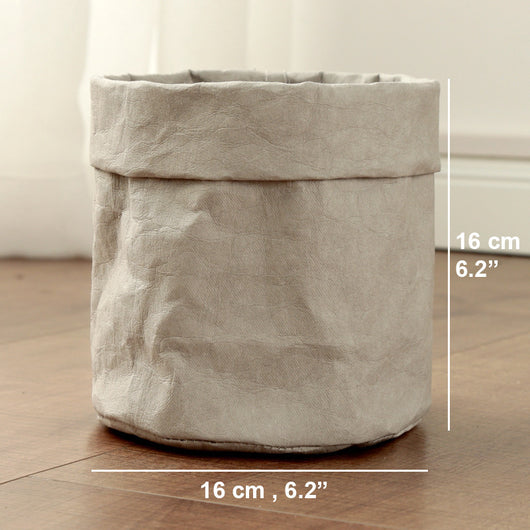 Cesta de Almacenamiento Kraft Vintage para Escritorio - Image 10