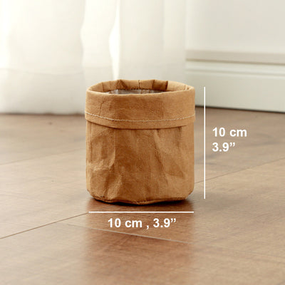 Cesta de Almacenamiento Kraft Vintage para Escritorio - Image 9