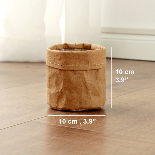 Cesta de Almacenamiento Kraft Vintage para Escritorio - Image 9