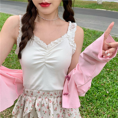 Blusa Fresca de Manga Larga Protección Solar Estilo Japonés Minimalista - Image 10