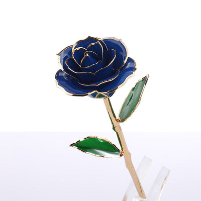 Rosa Dorada 24K - Flor Enchantress con Baño de Oro Premium - Image 9