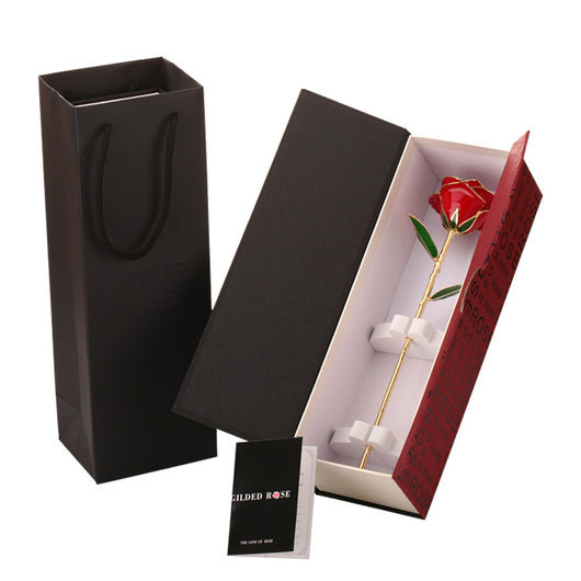 Rosa Dorada 24K - Flor Enchantress con Baño de Oro Premium - Image 11