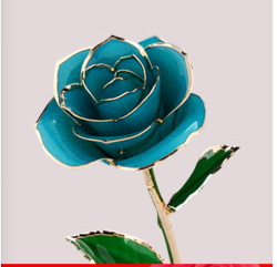 Rosa Dorada 24K - Flor Enchantress con Baño de Oro Premium - Image 5