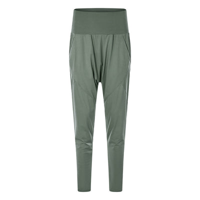 Pantalones Yoga Deportivos Mujer - Cintura Alta Elásticos Ligeros Estilo Harén - Image 15