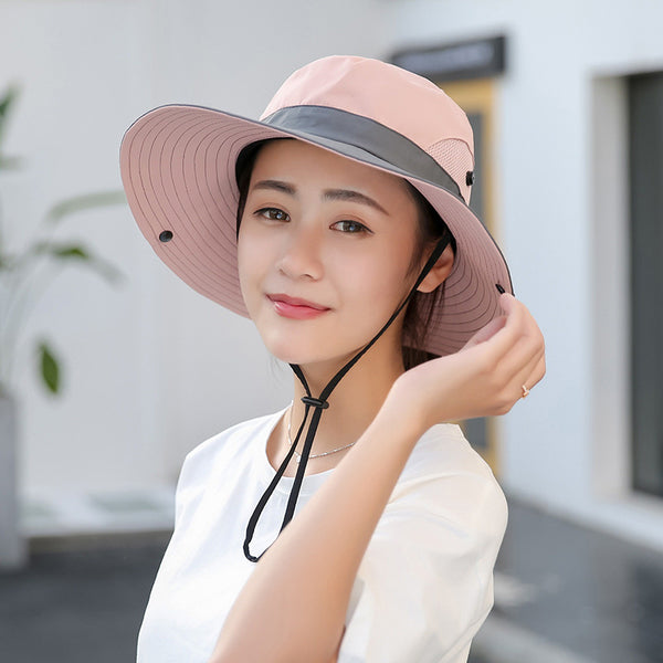 Gorro Pescador Plegable Unisex con Protección Solar UV para Verano