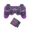 Control Inalámbrico PS2 2.4G - Diseño Neutral Copo de Nieve